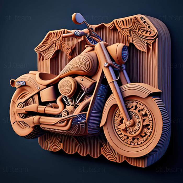 3D model Harley Davidson Fat Boy S (STL)